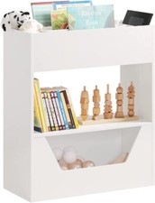 B-Waren Kinderregal Aufbewahrungsregal Spielzeugregal Bücherregal KMB51-W-bwaren