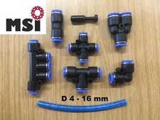 Pneumatik Steckverbinder Druckluft wie IQS/Festo Druckluft Winkel T Y L Stück 