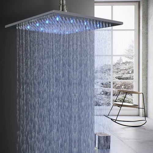 Led wasserfall bad duschkopf - bad,