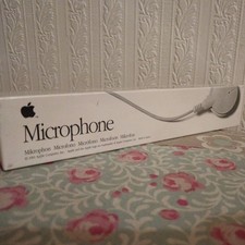 Apple Mikrofon Seriennummer 699-5098-A Anfang 90er Vintage, ideal Weihnachten 