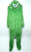 Everglamour Monster Mike Onesie Gr. L Grüner Unisex Cartoon Body Anzug