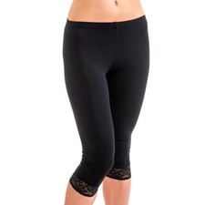 HERMKO Damen Capri-Leggings