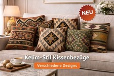 Kelim Kissenbezug Handgewebt