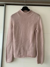 FABIANA FILIPPI Damen Pullover Pulli rundhals altrosa 100% Merino Gr. 40 