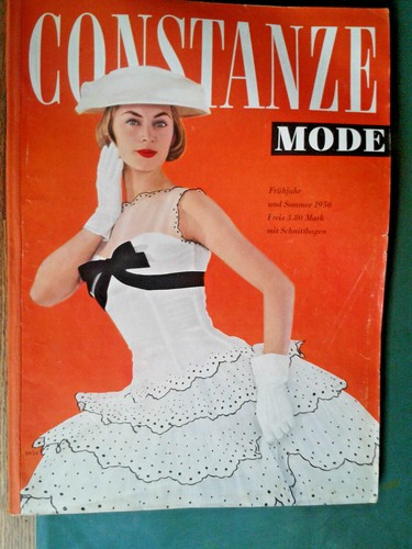 Constanze modeheft s 1956 - constanze,