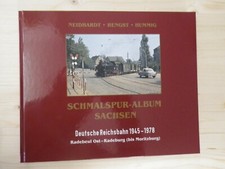 Schmalspur- Album Sachsen DR 1945- 1978 Lößnitzgrundbahn Radebeul bis Moritzburg