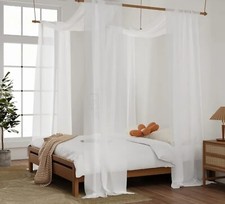 Wunderschönes Bettvordach (Vordach) sehr originell mit schwimmender Struktur