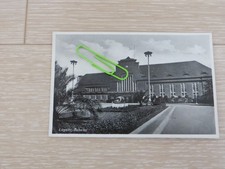 AK Liegnitz die schöne Fartenstadt Schlesien Bahnhof Bahnhofsplatz