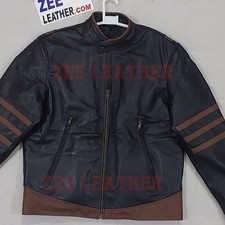 🔥 Zee Real Leather wolverine -Style Jacket – Modern Update | High-Class Quality