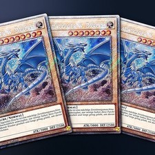 3x Blauäugiger Weißer Drache