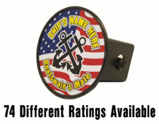 USS LUCE DLG 7 Round Rating