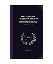 Lectures On the Gospel of St