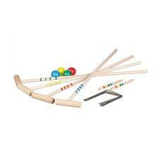 Krocket spiel Croquet Set 4