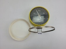 Küchenwaage Wandwaage DDR SOLIDUS Gelb Schwarz Weiß Vintage Küche Deko #2510806