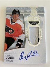 NHL Card-Olle Lycksell-Rookie Auto Patch xxx/249-The Cup 2022-23-Flyers