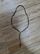 Rosenkranz Totenkopf Kette Silber