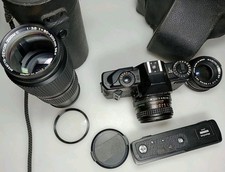 Mamiya ZE-X + Sekor 55mm F1.7 + Sekor 80-200mm F3.8