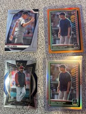 Coaches card lot Vogt francona