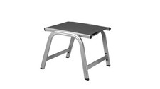Kettler Hocker BASIC PLUS, Aluminium Silber / Outdoorgewebe Anthrazit