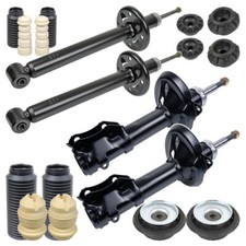 Stoßdämpfer Domlager Staubschutz Satz vorne hinten für VW Golf 3 1H1 Vento 1H2