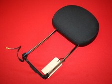 1X Sitz Kopfstütze Mercedes CLK W209 Cabrio Stoff A 2099704750 Schwarz 9B17