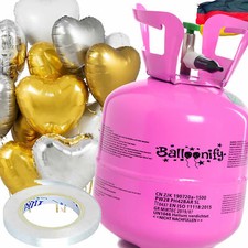 Ballongas + Herzballons +