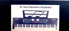 Innedu Digital Piano Keyboard, 61 Keys Electronic Piano with Music Stand, Microp