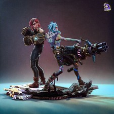 Jinx & Vi Diorama - Arcane -