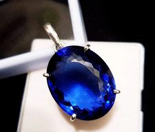 Blauer Saphir Ovalschliff