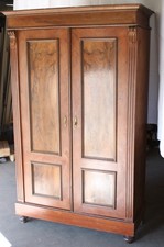 Schrank türig nussbaum - schrank,