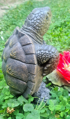 Schildkröte teichfigur - schildkröte,