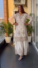 Damen Kleid Indischer Salwar Kameez Anzug Hochzeit Pakistanische Party Kleidung