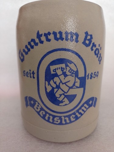 Bierkrug guntrum bräu - bierkrug,