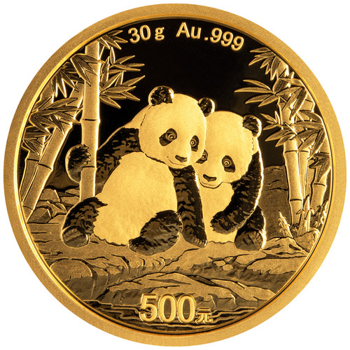 Goldmünze china panda - china, 2026