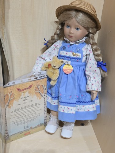 Steiff puppe hilde - steiff,