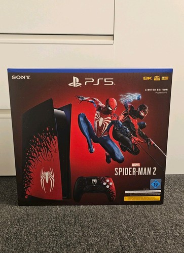 Sony ps5 console spider man - console, spider-man