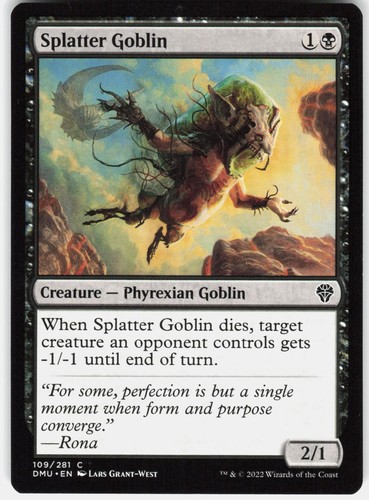 Splatter goblin 109 common - goblin,