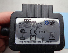TDC Trafo Netzteil Adapter Transformator – Model DE 21 , 24 Volt