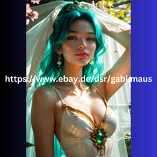 Metallschild  20x30 cm - Geschenkidee - ArtVista - Erotic Fantasy Women (105)