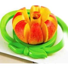 Apfelschneider Entkerner Edelstahl 8 Keile Scheibe Obstschneider Teiler Keiler