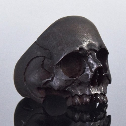 Totenkopf ringgröße 5 - ringgröße, 6.5