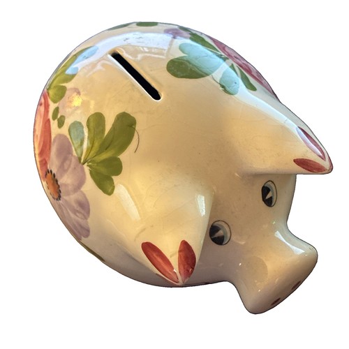 Vintage keramik sparschwein - vintage,