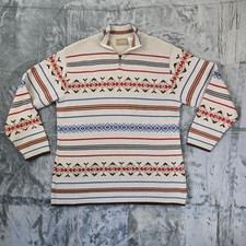 Vintage Liz Claiborne Lizwear Damen Pullover Pulli Gr. Small 1/4 Zip Ski Nordic