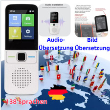 Portable Translator Sprachcomputer Foto Audio Übersetzer Translator 138 Sprache
