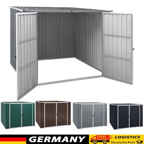 Metall gerätehaus doppeltür - metall,