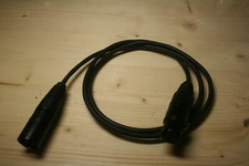 Patchkabel 1,25m XLR AES/EBU Digital DMX 110Ohm Neutrik Klotz