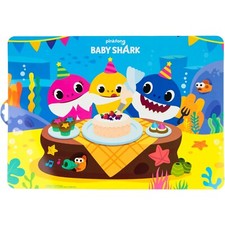 ✅ BABY SHARK KINDER PLATZDECKCHEN♥PLATZSET/ TISCHSET*GR:42X29CM♥NEU♥
