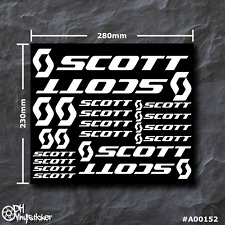 Scott Sticker Weiß |
