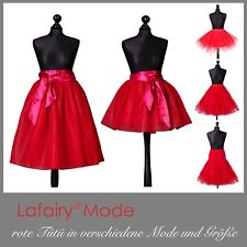 Rot Rock Tütü Ballettrock