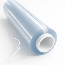 10€/m² PVC LKW Plane transparent GLASKLAR Schutzfolie flexibel Abdeck Plane